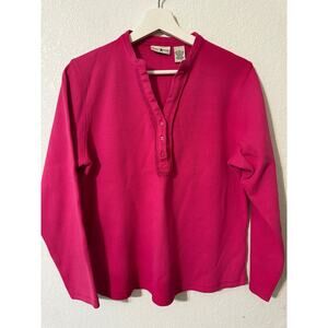 Duck Head Women's Blouse‎ Size XL Pink